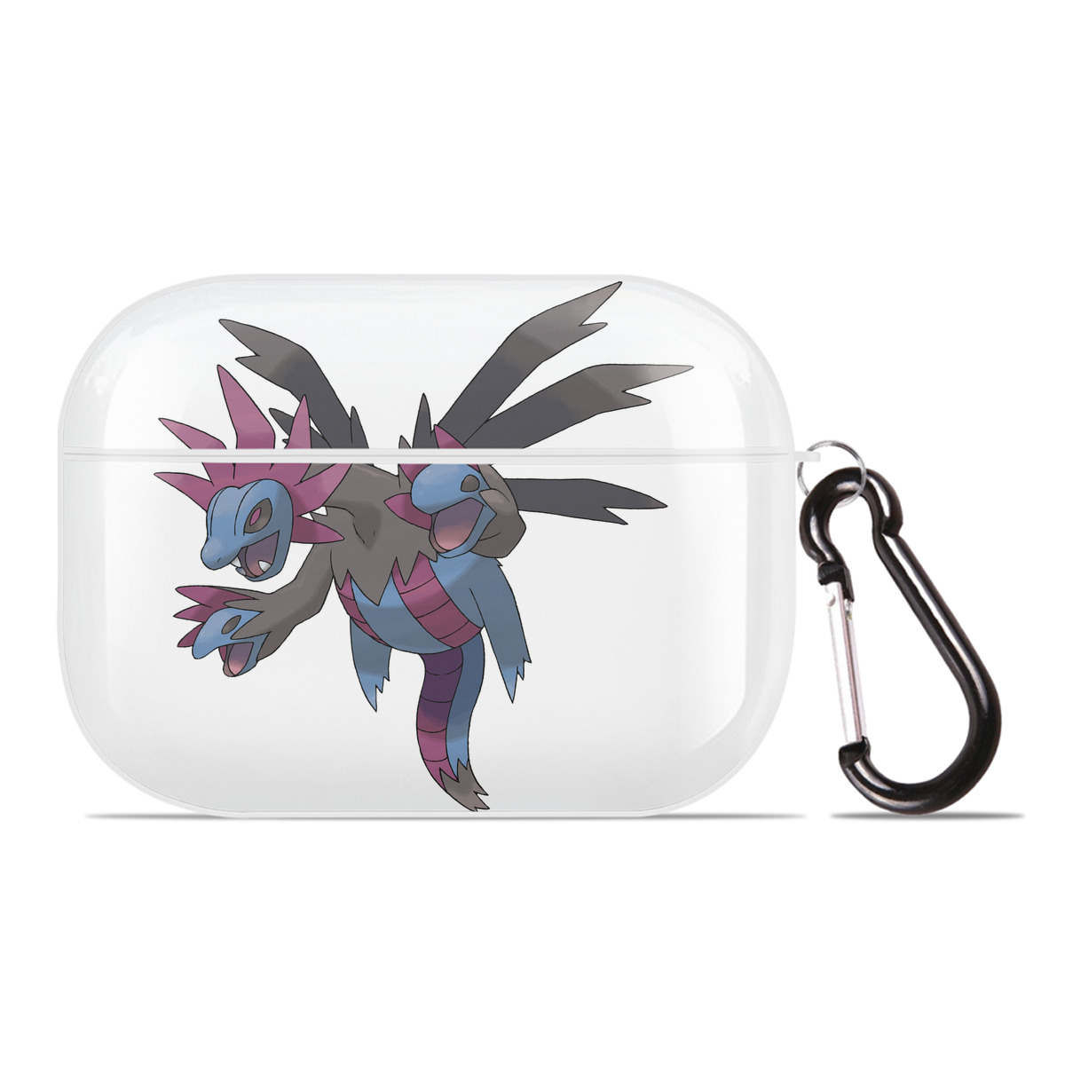 （画像用） ポケットモンスター Pokémon 【AirPods Pro用】ハードシェル保護ケース 耐衝撃・防指紋・カラビナ付き商品仕様