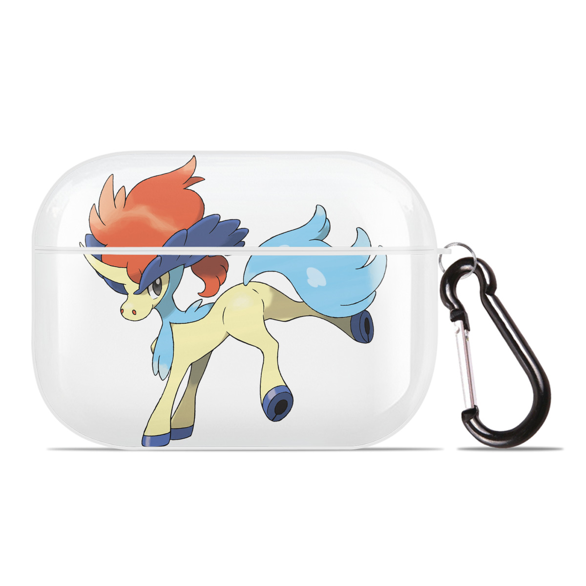（画像用） ポケットモンスター Pokémon 【AirPods Pro用】ハードシェル保護ケース 耐衝撃・防指紋・カラビナ付き商品仕様