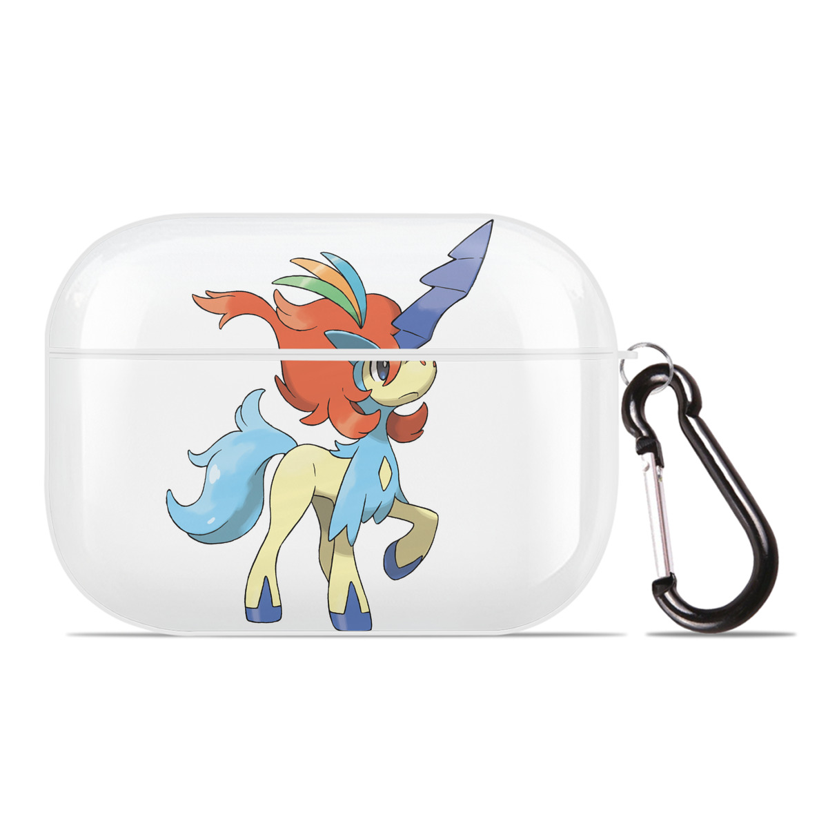 （画像用） ポケットモンスター Pokémon 【AirPods Pro用】ハードシェル保護ケース 耐衝撃・防指紋・カラビナ付き商品仕様