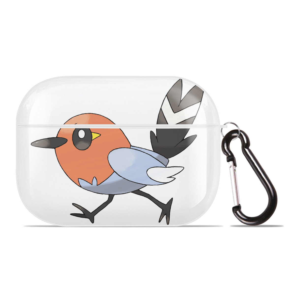 （画像用） ポケットモンスター Pokémon 【AirPods Pro用】ハードシェル保護ケース 耐衝撃・防指紋・カラビナ付き商品仕様