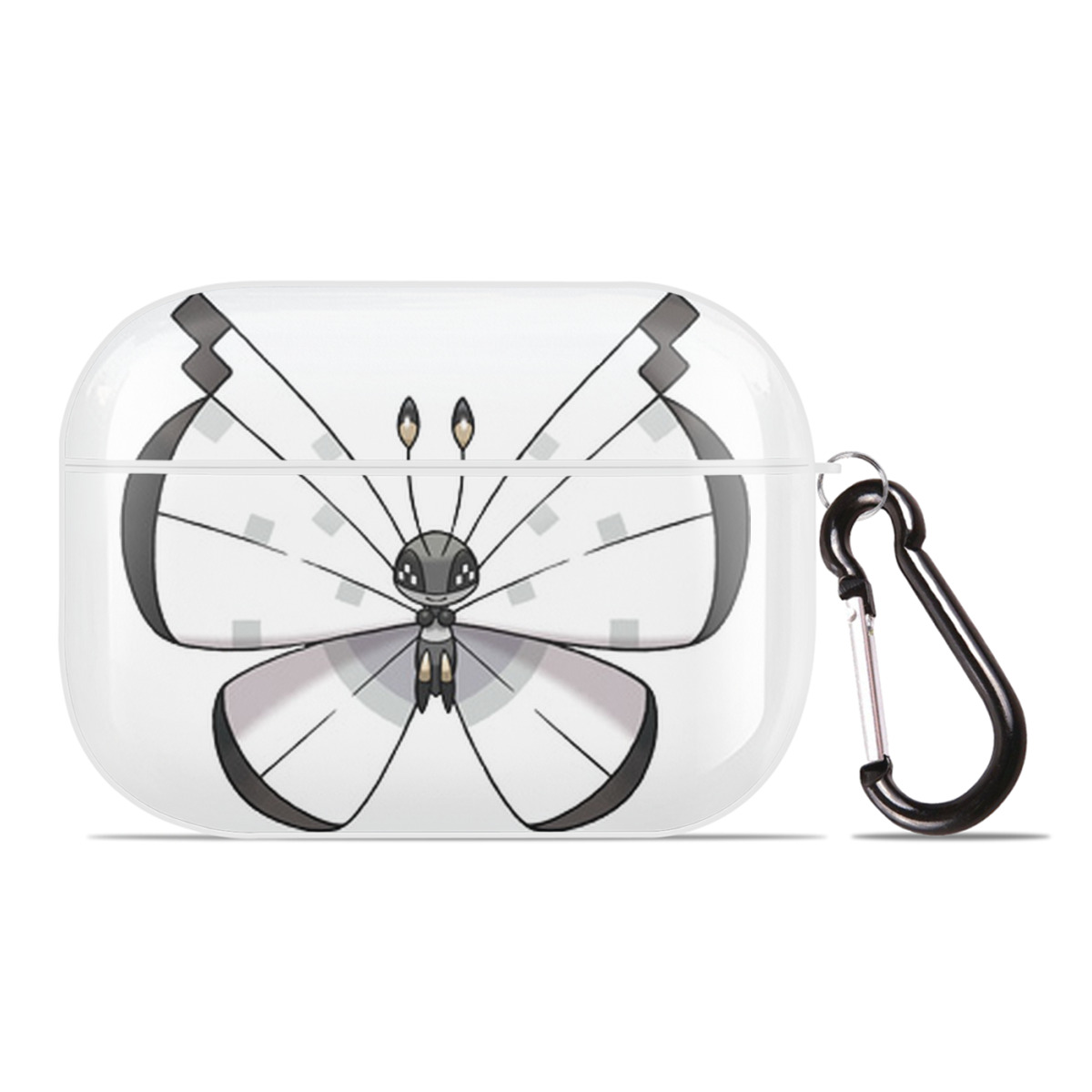 （画像用） ポケットモンスター Pokémon 【AirPods Pro用】ハードシェル保護ケース 耐衝撃・防指紋・カラビナ付き商品仕様