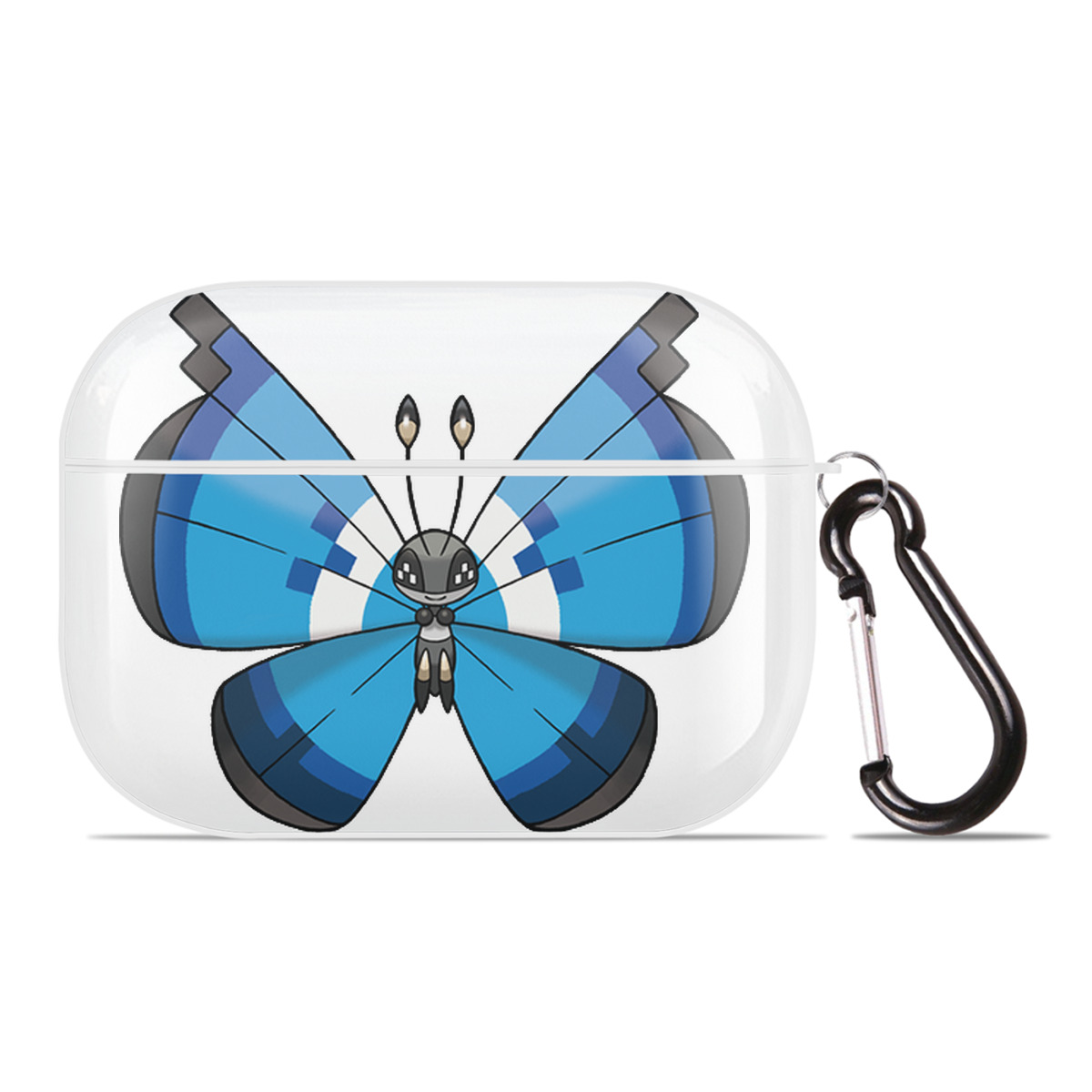 （画像用） ポケットモンスター Pokémon 【AirPods Pro用】ハードシェル保護ケース 耐衝撃・防指紋・カラビナ付き商品仕様