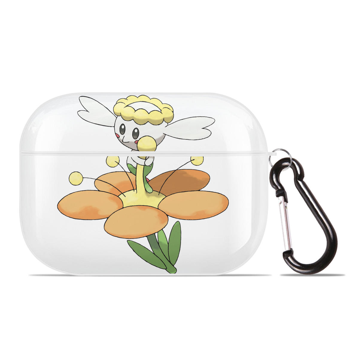 （画像用） ポケットモンスター Pokémon 【AirPods Pro用】ハードシェル保護ケース 耐衝撃・防指紋・カラビナ付き商品仕様