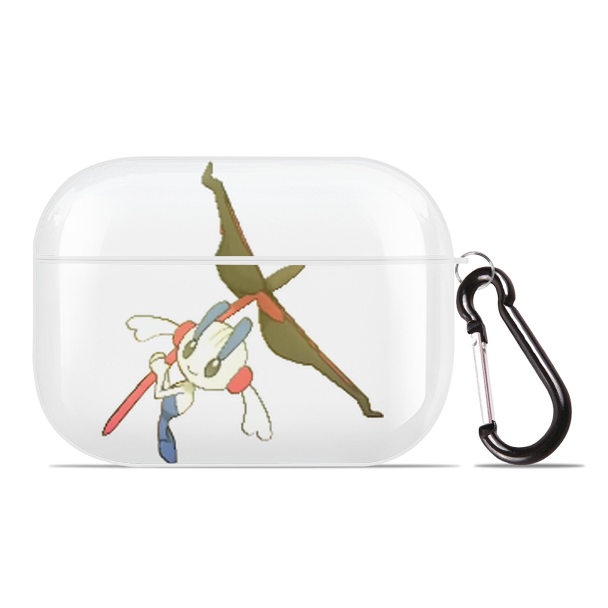（画像用） ポケットモンスター Pokémon 【AirPods Pro用】ハードシェル保護ケース 耐衝撃・防指紋・カラビナ付き商品仕様