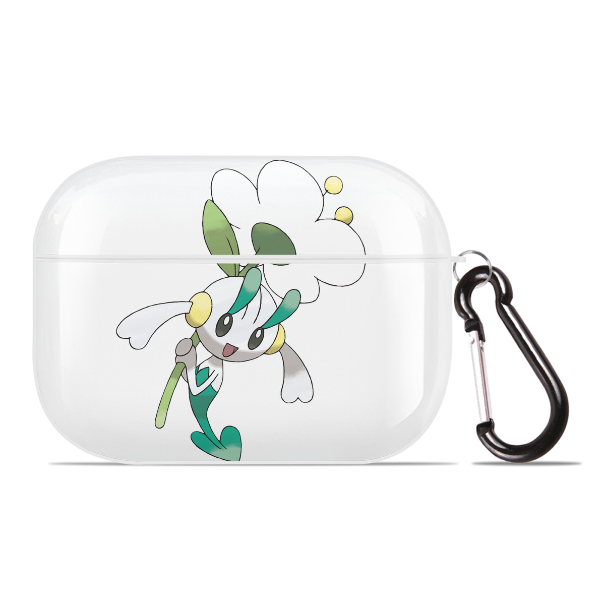 （画像用） ポケットモンスター Pokémon 【AirPods Pro用】ハードシェル保護ケース 耐衝撃・防指紋・カラビナ付き商品仕様