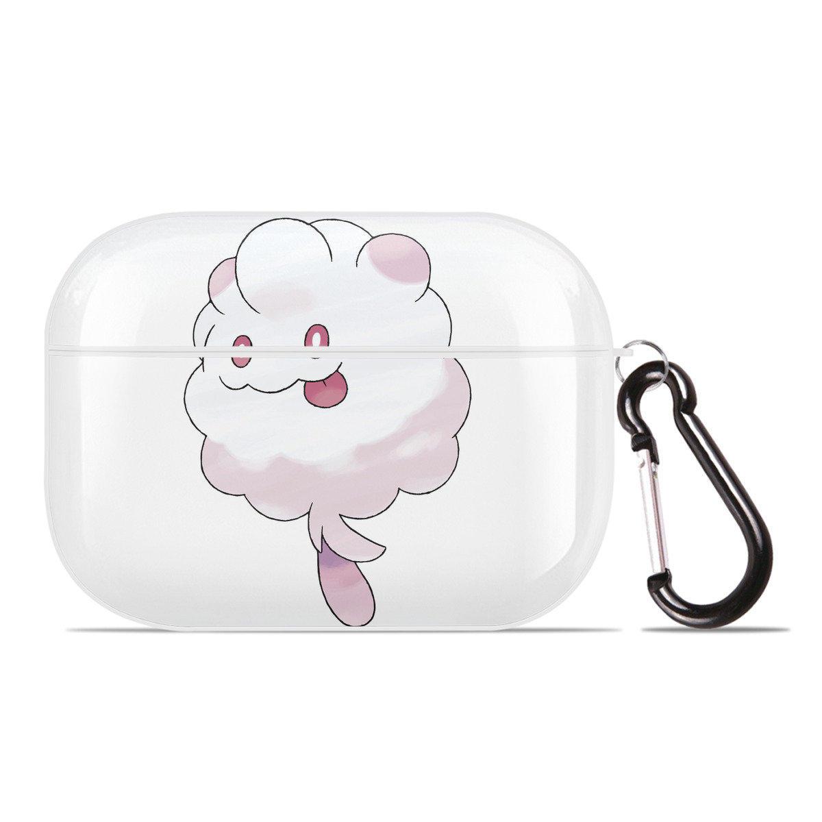 （画像用） ポケットモンスター Pokémon 【AirPods Pro用】ハードシェル保護ケース 耐衝撃・防指紋・カラビナ付き商品仕様