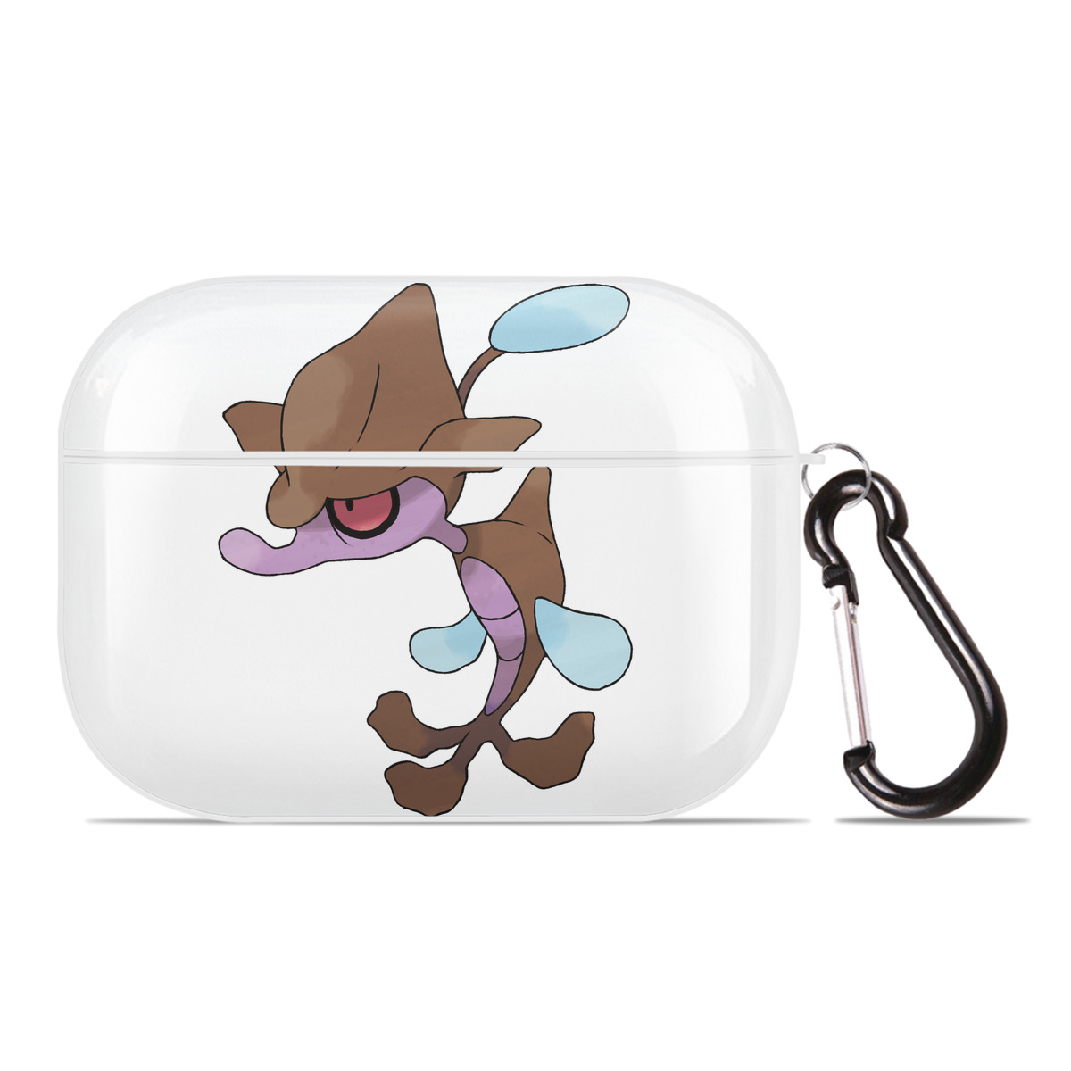 （画像用） ポケットモンスター Pokémon 【AirPods Pro用】ハードシェル保護ケース 耐衝撃・防指紋・カラビナ付き商品仕様