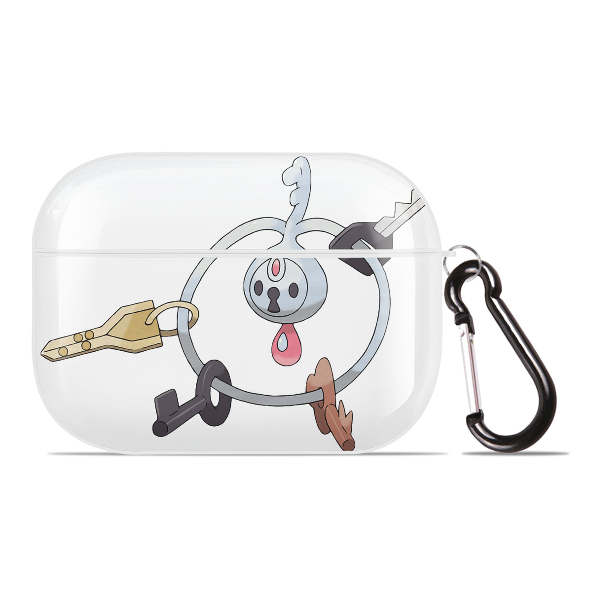 （画像用） ポケットモンスター Pokémon 【AirPods Pro用】ハードシェル保護ケース 耐衝撃・防指紋・カラビナ付き商品仕様