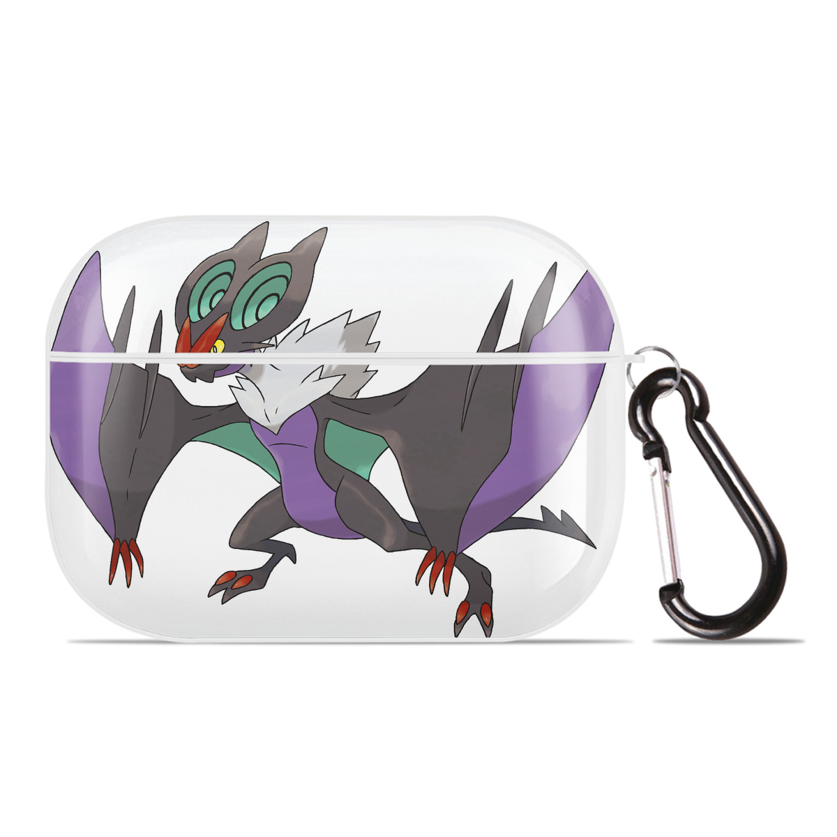 （画像用） ポケットモンスター Pokémon 【AirPods Pro用】ハードシェル保護ケース 耐衝撃・防指紋・カラビナ付き商品仕様