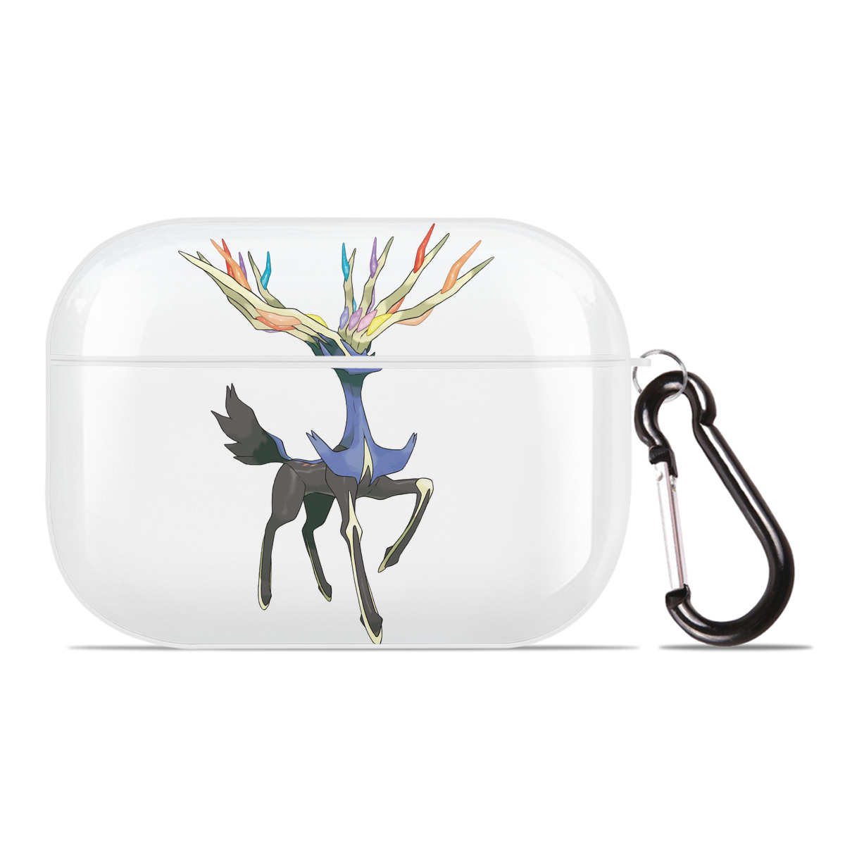 （画像用） ポケットモンスター Pokémon 【AirPods Pro用】ハードシェル保護ケース 耐衝撃・防指紋・カラビナ付き商品仕様