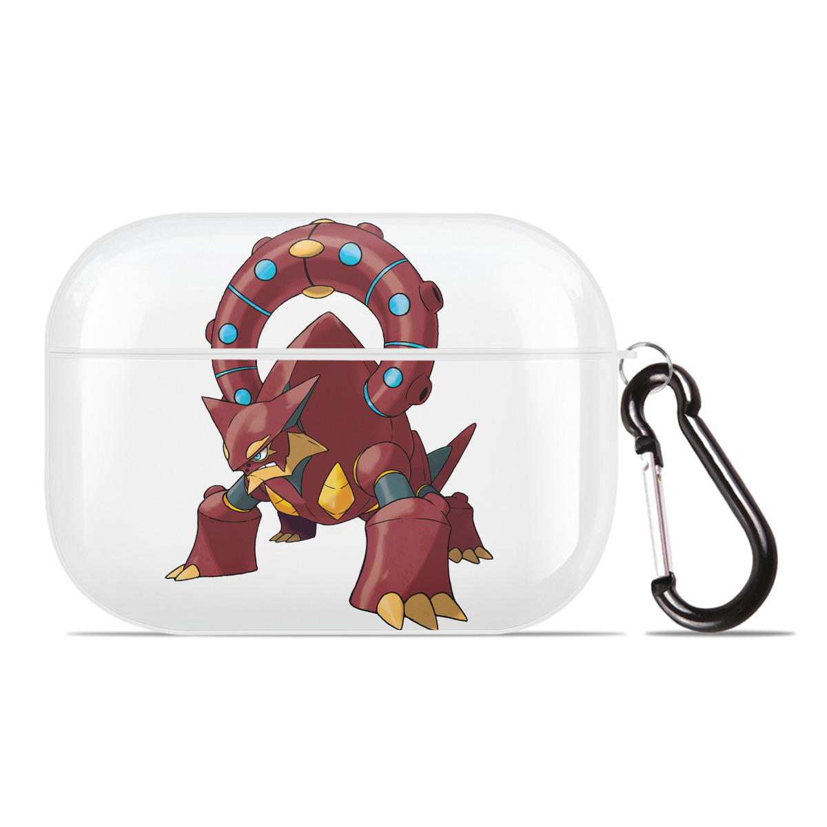 （画像用） ポケットモンスター Pokémon 【AirPods Pro用】ハードシェル保護ケース 耐衝撃・防指紋・カラビナ付き商品仕様