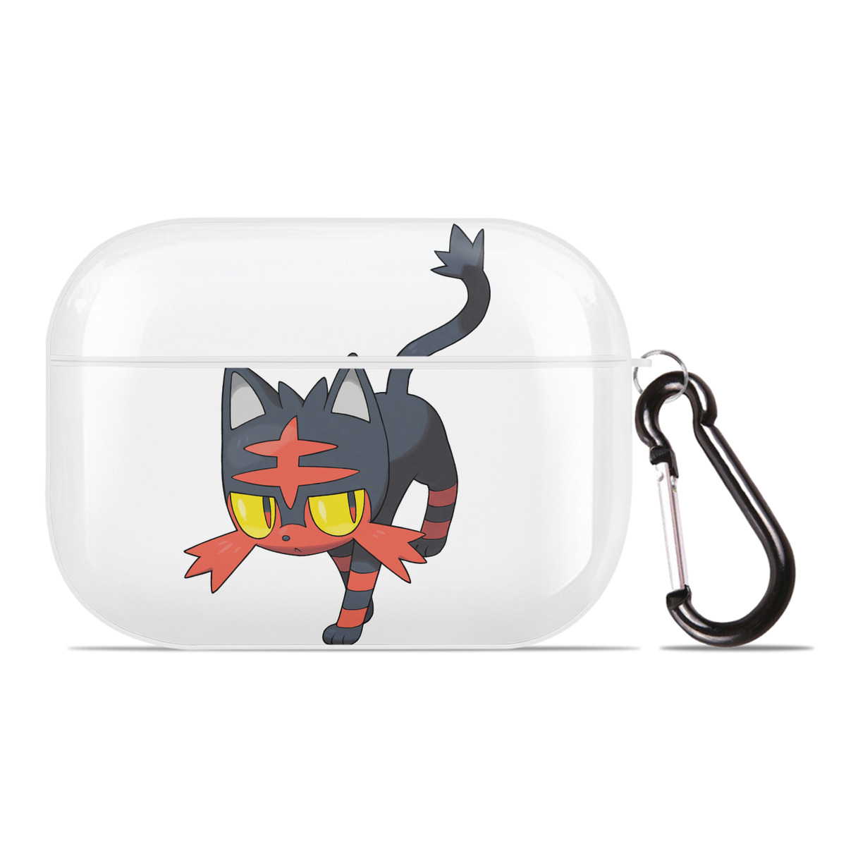 （画像用） ポケットモンスター Pokémon 【AirPods Pro用】ハードシェル保護ケース 耐衝撃・防指紋・カラビナ付き商品仕様