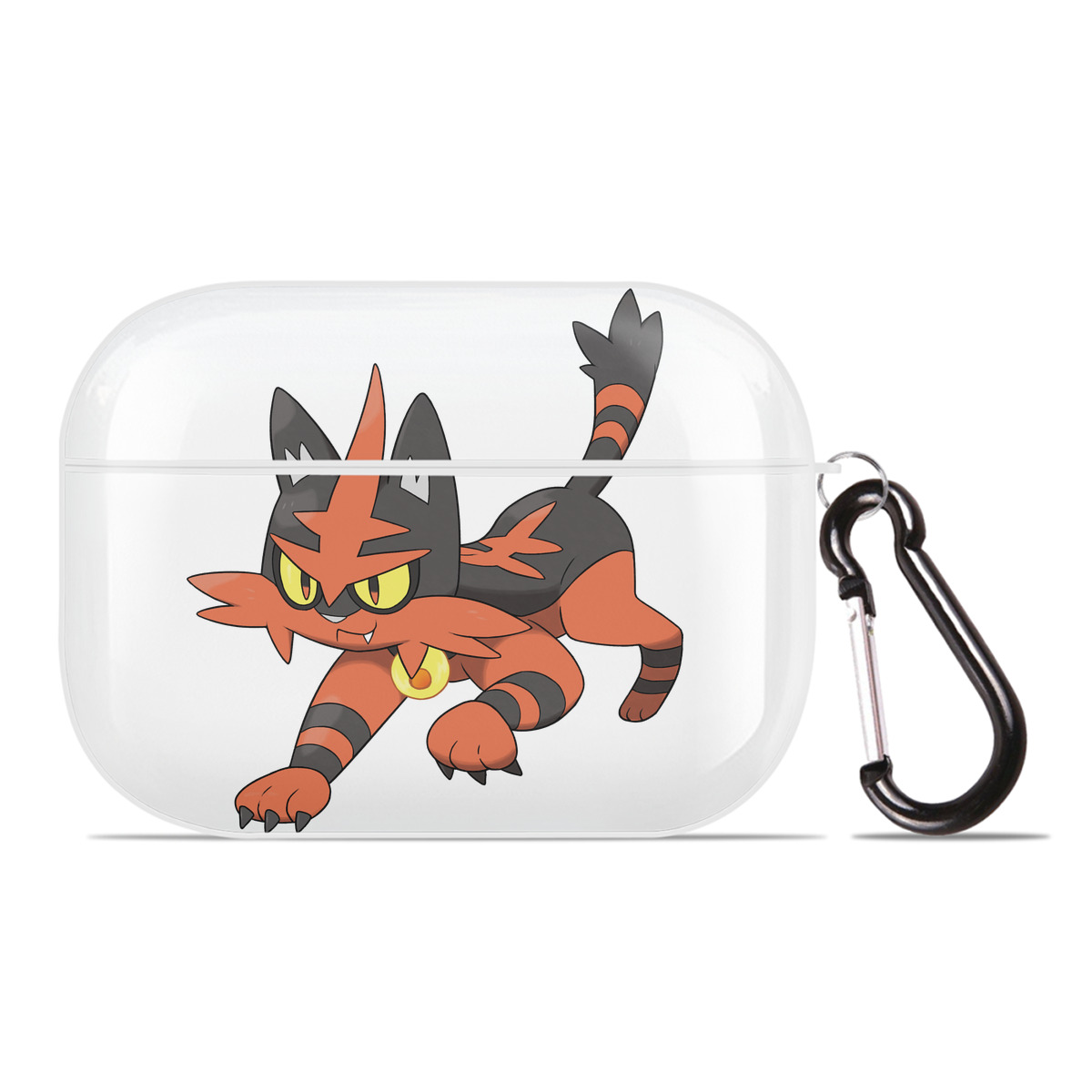 （画像用） ポケットモンスター Pokémon 【AirPods Pro用】ハードシェル保護ケース 耐衝撃・防指紋・カラビナ付き商品仕様