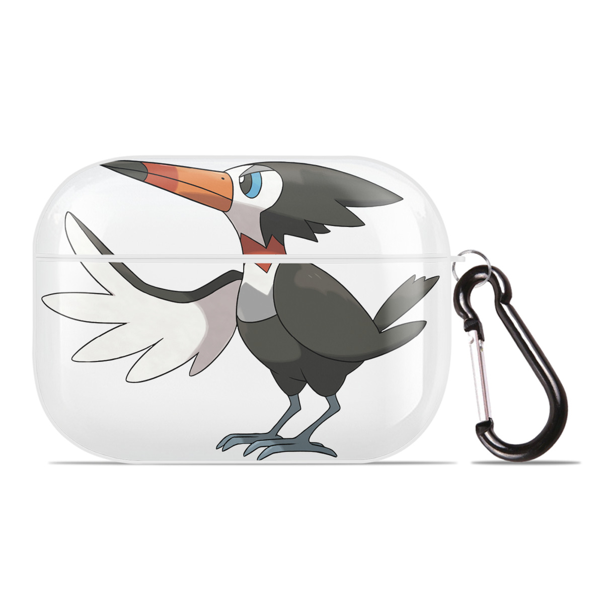 （画像用） ポケットモンスター Pokémon 【AirPods Pro用】ハードシェル保護ケース 耐衝撃・防指紋・カラビナ付き商品仕様