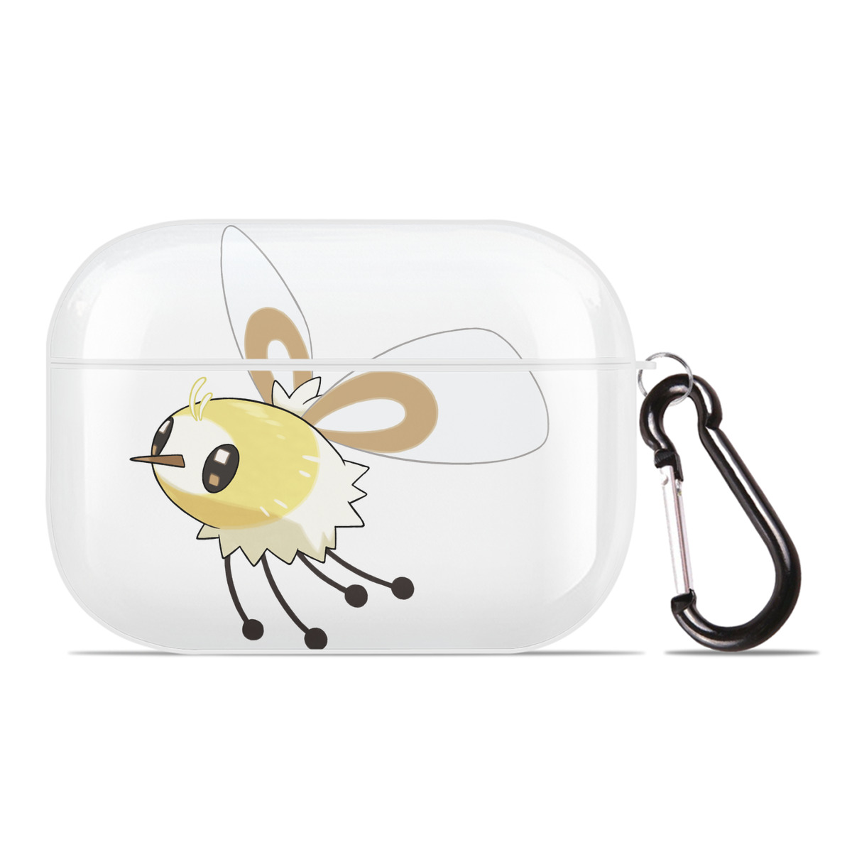 （画像用） ポケットモンスター Pokémon 【AirPods Pro用】ハードシェル保護ケース 耐衝撃・防指紋・カラビナ付き商品仕様