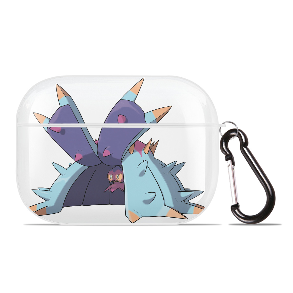（画像用） ポケットモンスター Pokémon 【AirPods Pro用】ハードシェル保護ケース 耐衝撃・防指紋・カラビナ付き商品仕様