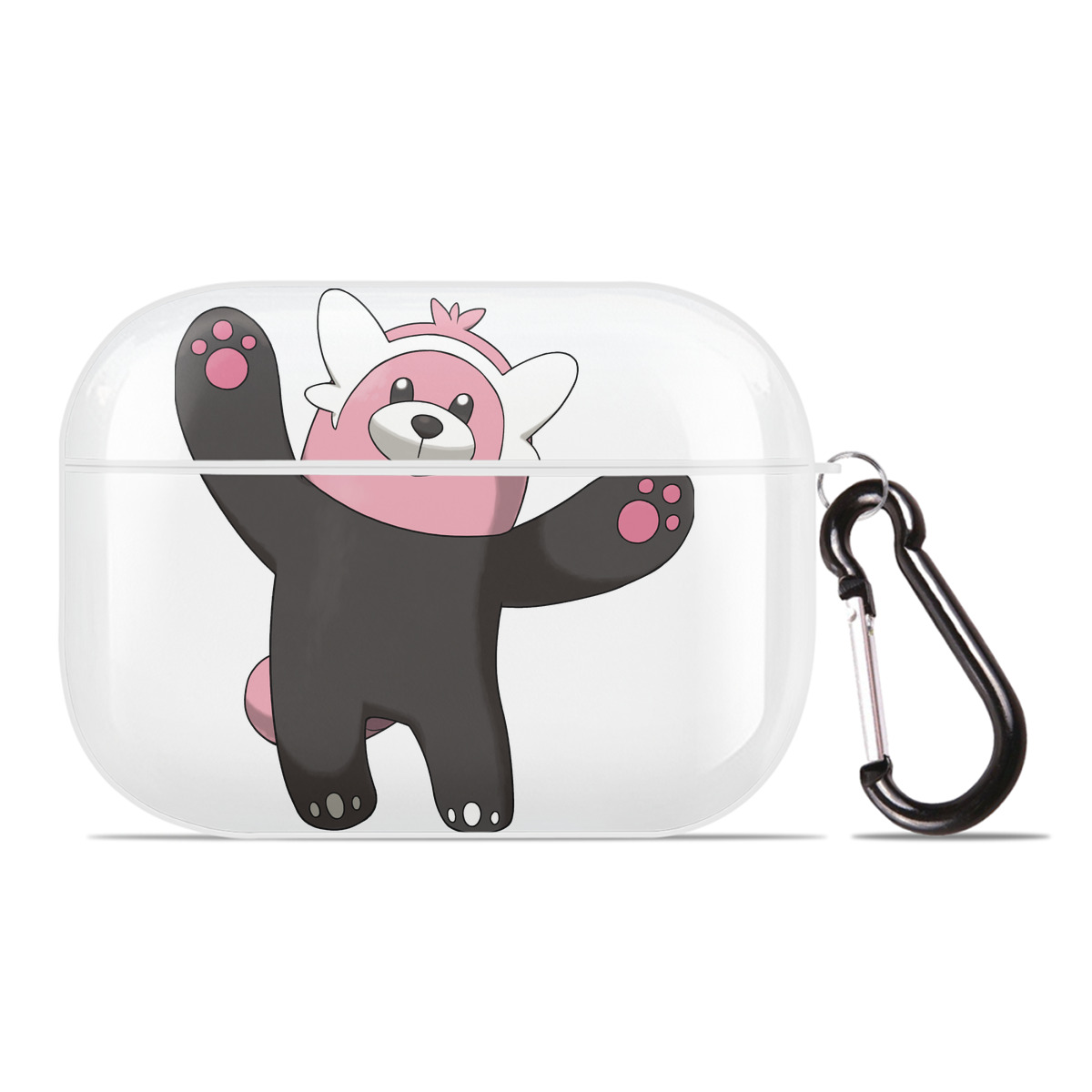 （画像用） ポケットモンスター Pokémon 【AirPods Pro用】ハードシェル保護ケース 耐衝撃・防指紋・カラビナ付き商品仕様