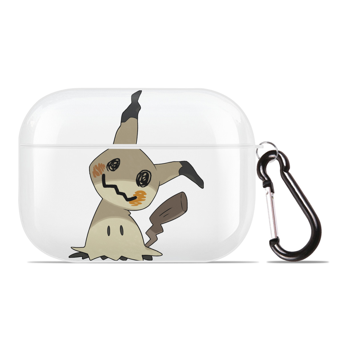 （画像用） ポケットモンスター Pokémon 【AirPods Pro用】ハードシェル保護ケース 耐衝撃・防指紋・カラビナ付き商品仕様