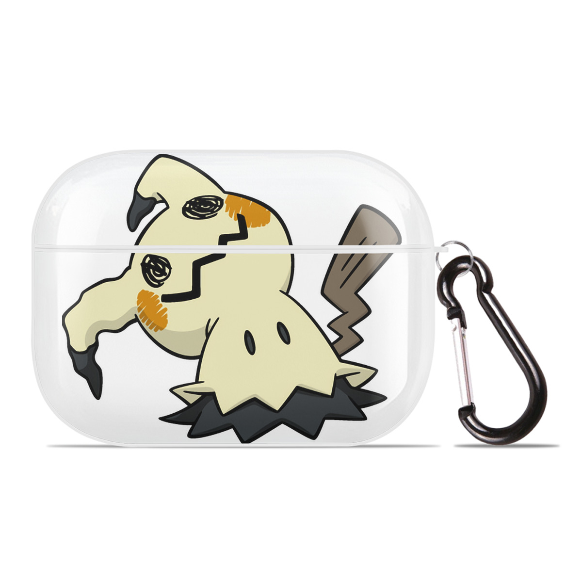 （画像用） ポケットモンスター Pokémon 【AirPods Pro用】ハードシェル保護ケース 耐衝撃・防指紋・カラビナ付き商品仕様