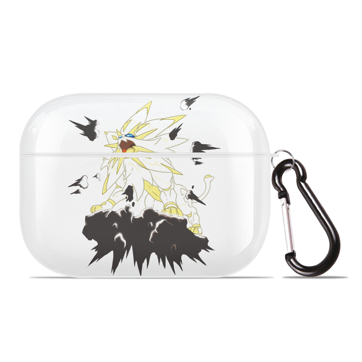 （画像用） ポケットモンスター Pokémon 【AirPods Pro用】ハードシェル保護ケース 耐衝撃・防指紋・カラビナ付き商品仕様