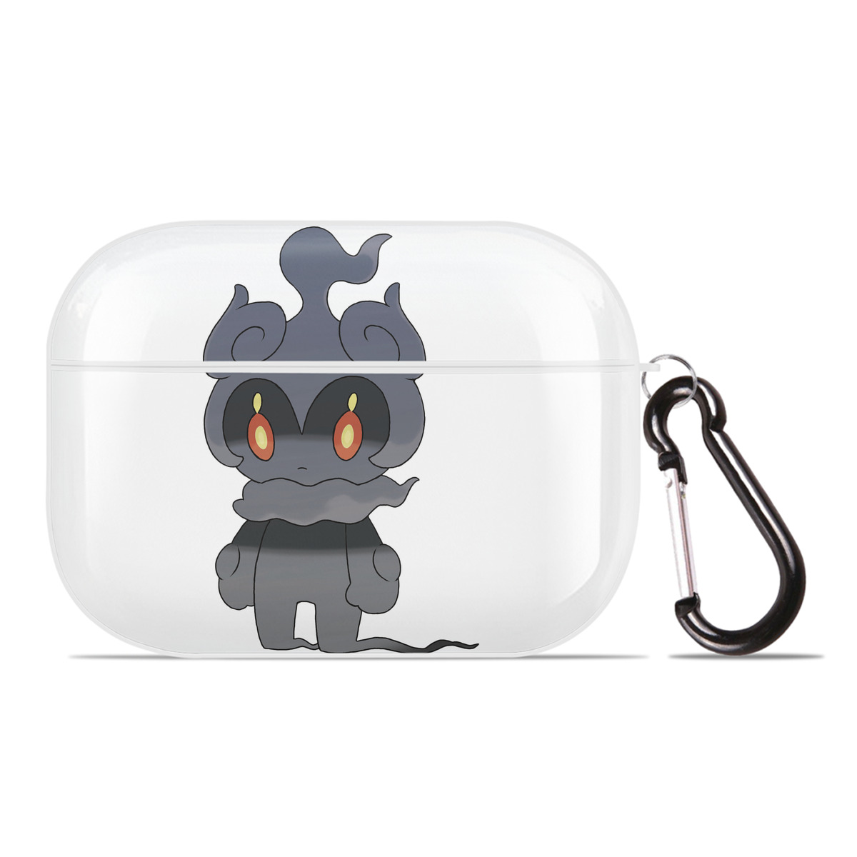 （画像用） ポケットモンスター Pokémon 【AirPods Pro用】ハードシェル保護ケース 耐衝撃・防指紋・カラビナ付き商品仕様