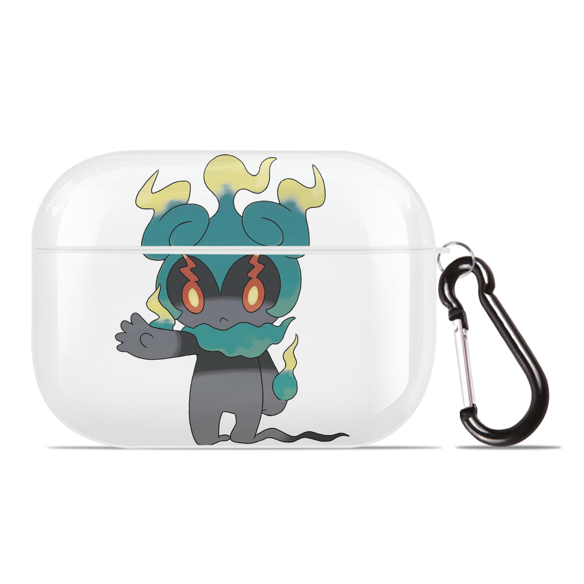 （画像用） ポケットモンスター Pokémon 【AirPods Pro用】ハードシェル保護ケース 耐衝撃・防指紋・カラビナ付き商品仕様