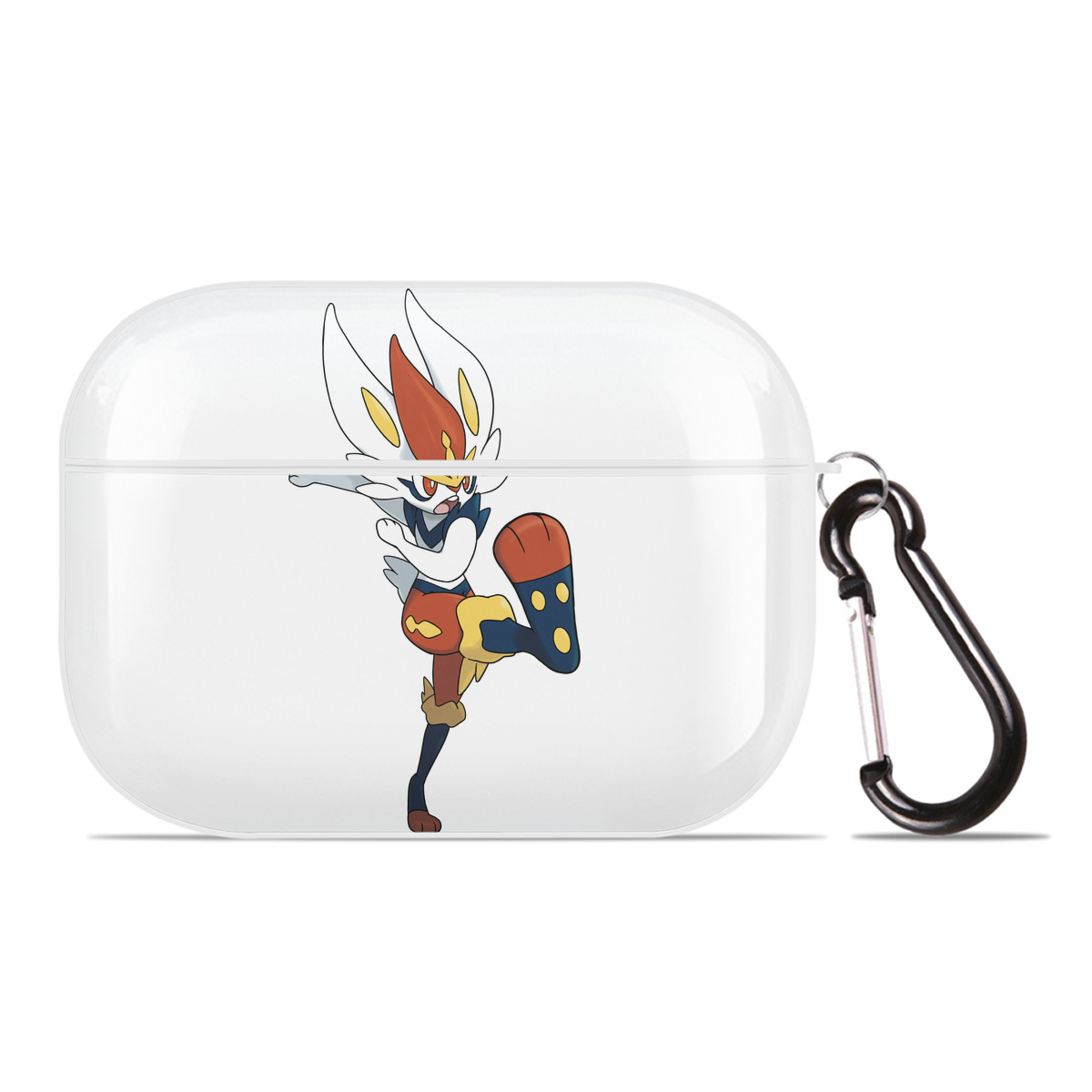 （画像用） ポケットモンスター Pokémon 【AirPods Pro用】ハードシェル保護ケース 耐衝撃・防指紋・カラビナ付き商品仕様