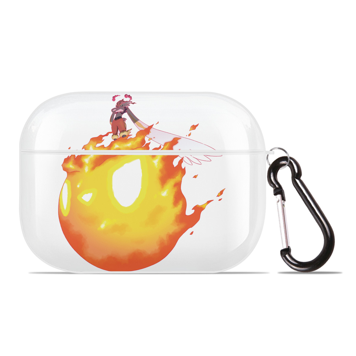 （画像用） ポケットモンスター Pokémon 【AirPods Pro用】ハードシェル保護ケース 耐衝撃・防指紋・カラビナ付き商品仕様
