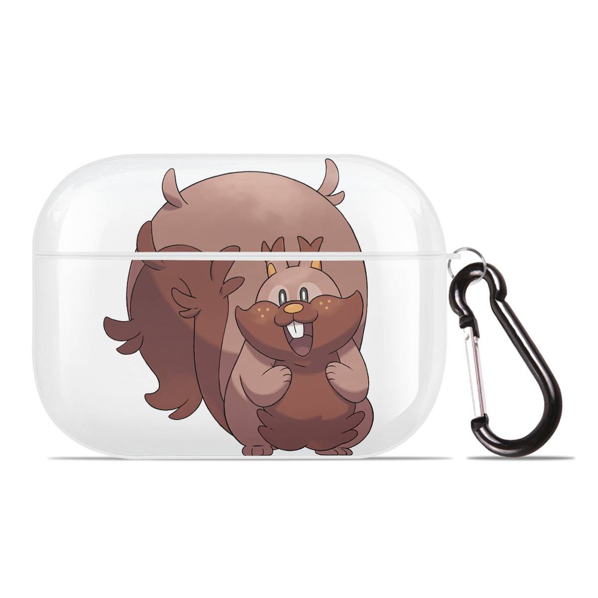 （画像用） ポケットモンスター Pokémon 【AirPods Pro用】ハードシェル保護ケース 耐衝撃・防指紋・カラビナ付き商品仕様