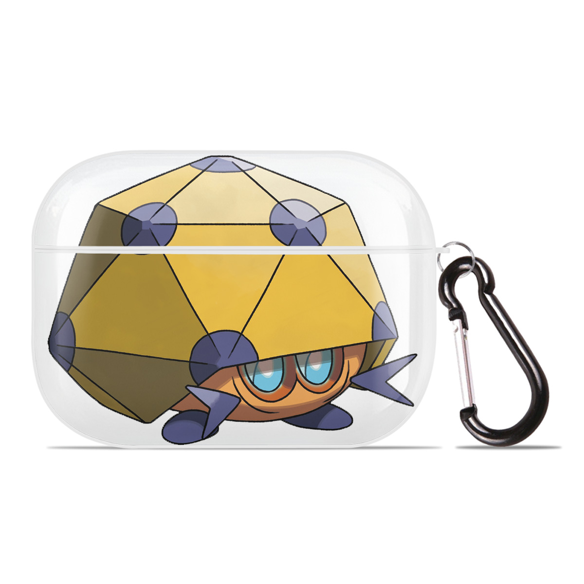 （画像用） ポケットモンスター Pokémon 【AirPods Pro用】ハードシェル保護ケース 耐衝撃・防指紋・カラビナ付き商品仕様