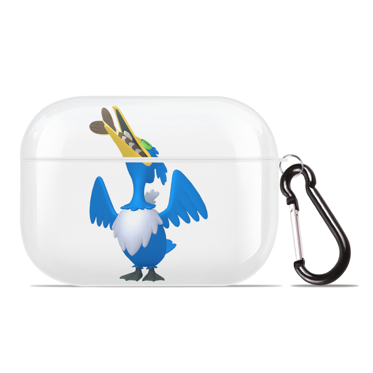 （画像用） ポケットモンスター Pokémon 【AirPods Pro用】ハードシェル保護ケース 耐衝撃・防指紋・カラビナ付き商品仕様