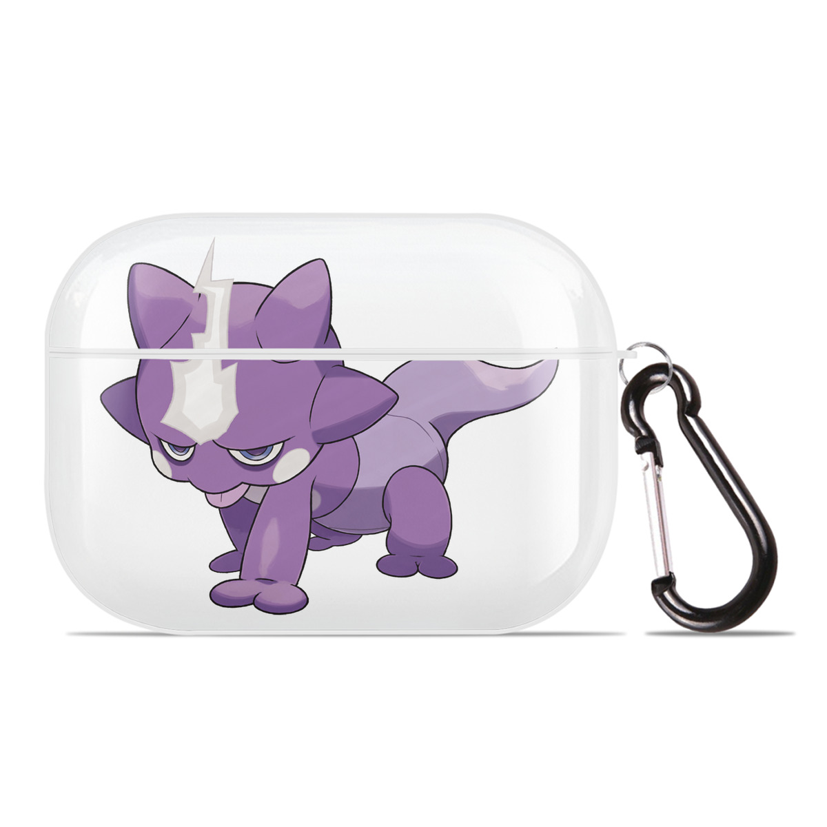 （画像用） ポケットモンスター Pokémon 【AirPods Pro用】ハードシェル保護ケース 耐衝撃・防指紋・カラビナ付き商品仕様
