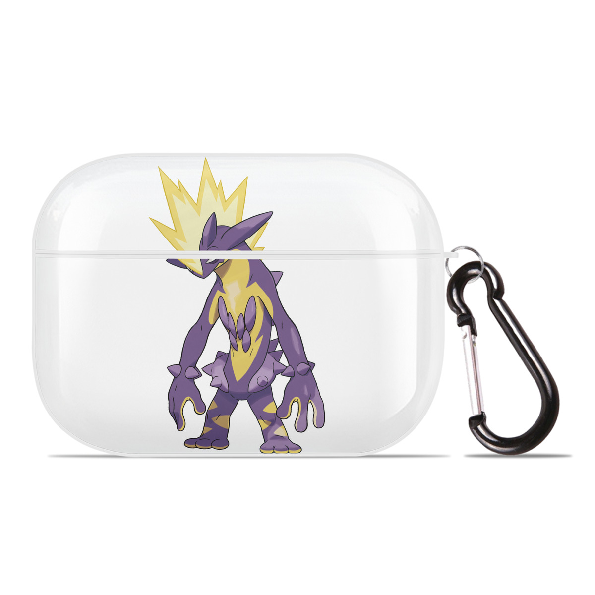 （画像用） ポケットモンスター Pokémon 【AirPods Pro用】ハードシェル保護ケース 耐衝撃・防指紋・カラビナ付き商品仕様