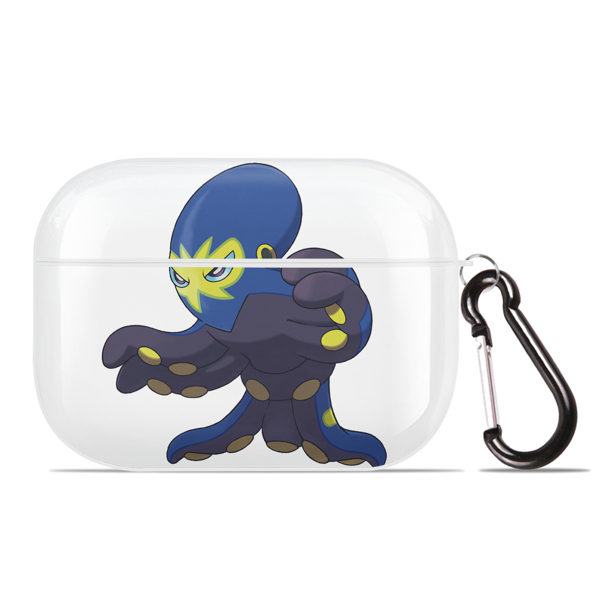 （画像用） ポケットモンスター Pokémon 【AirPods Pro用】ハードシェル保護ケース 耐衝撃・防指紋・カラビナ付き商品仕様
