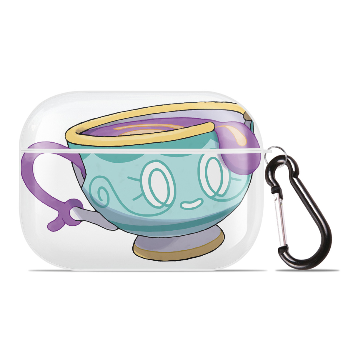 （画像用） ポケットモンスター Pokémon 【AirPods Pro用】ハードシェル保護ケース 耐衝撃・防指紋・カラビナ付き商品仕様