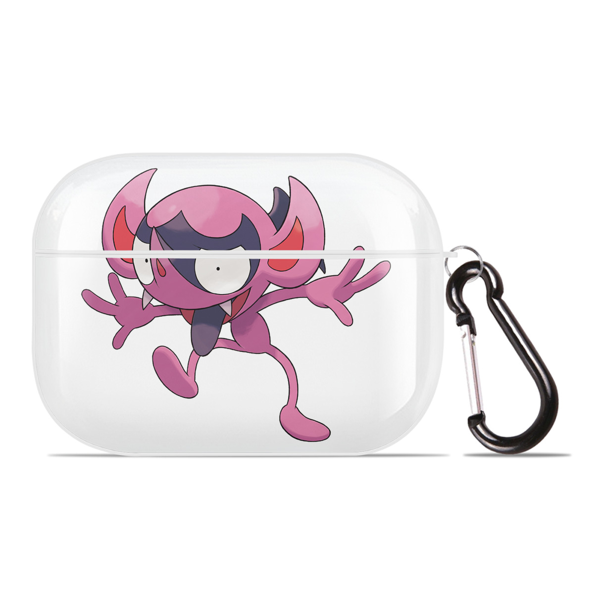 （画像用） ポケットモンスター Pokémon 【AirPods Pro用】ハードシェル保護ケース 耐衝撃・防指紋・カラビナ付き商品仕様