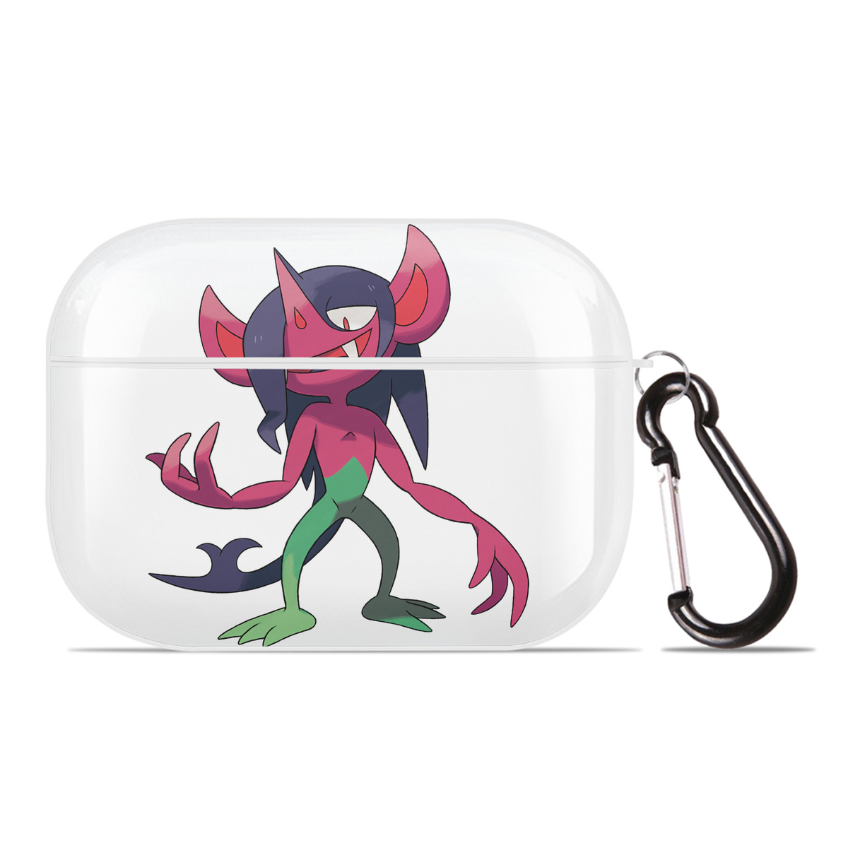 （画像用） ポケットモンスター Pokémon 【AirPods Pro用】ハードシェル保護ケース 耐衝撃・防指紋・カラビナ付き商品仕様