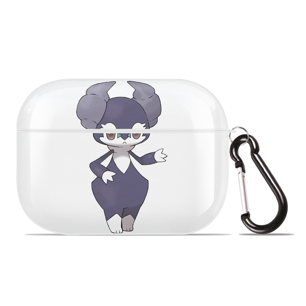 （画像用） ポケットモンスター Pokémon 【AirPods Pro用】ハードシェル保護ケース 耐衝撃・防指紋・カラビナ付き商品仕様