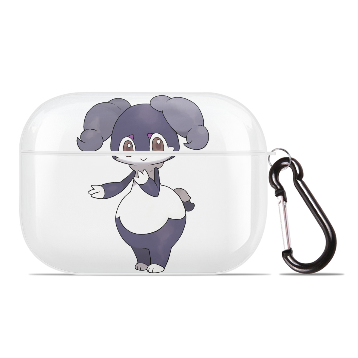 （画像用） ポケットモンスター Pokémon 【AirPods Pro用】ハードシェル保護ケース 耐衝撃・防指紋・カラビナ付き商品仕様