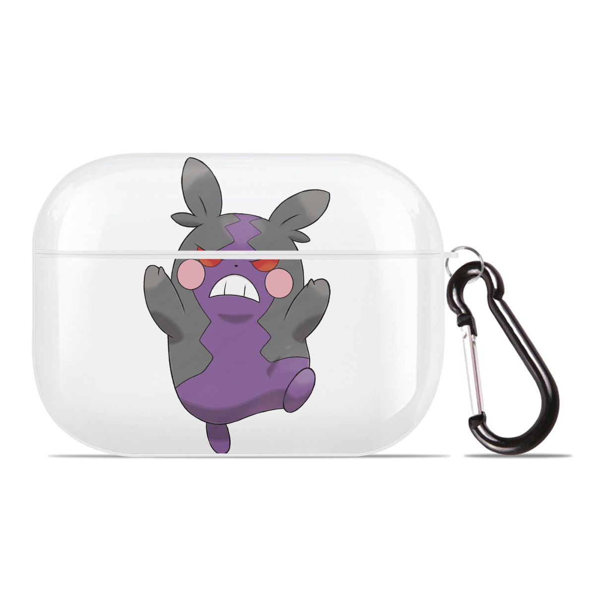 （画像用） ポケットモンスター Pokémon 【AirPods Pro用】ハードシェル保護ケース 耐衝撃・防指紋・カラビナ付き商品仕様
