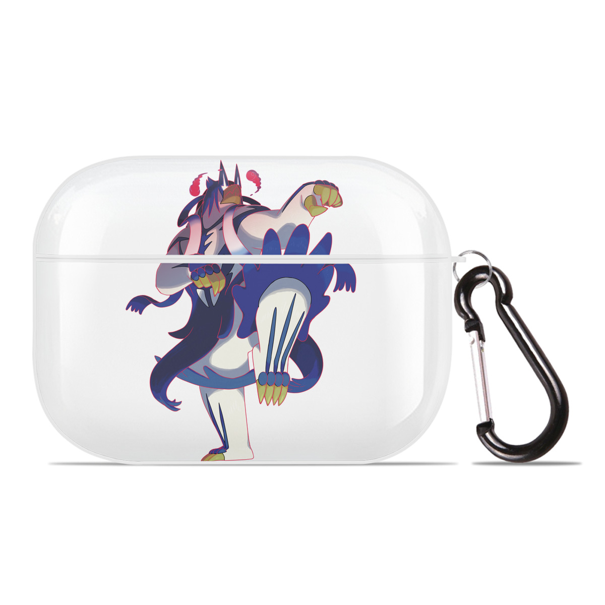 （画像用） ポケットモンスター Pokémon 【AirPods Pro用】ハードシェル保護ケース 耐衝撃・防指紋・カラビナ付き商品仕様