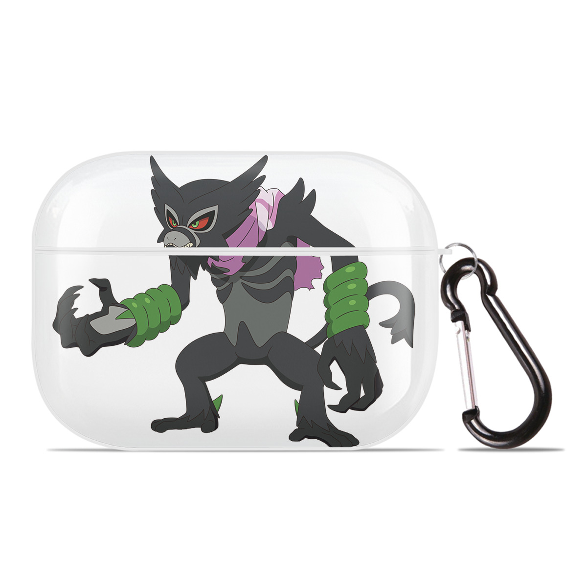 （画像用） ポケットモンスター Pokémon 【AirPods Pro用】ハードシェル保護ケース 耐衝撃・防指紋・カラビナ付き商品仕様