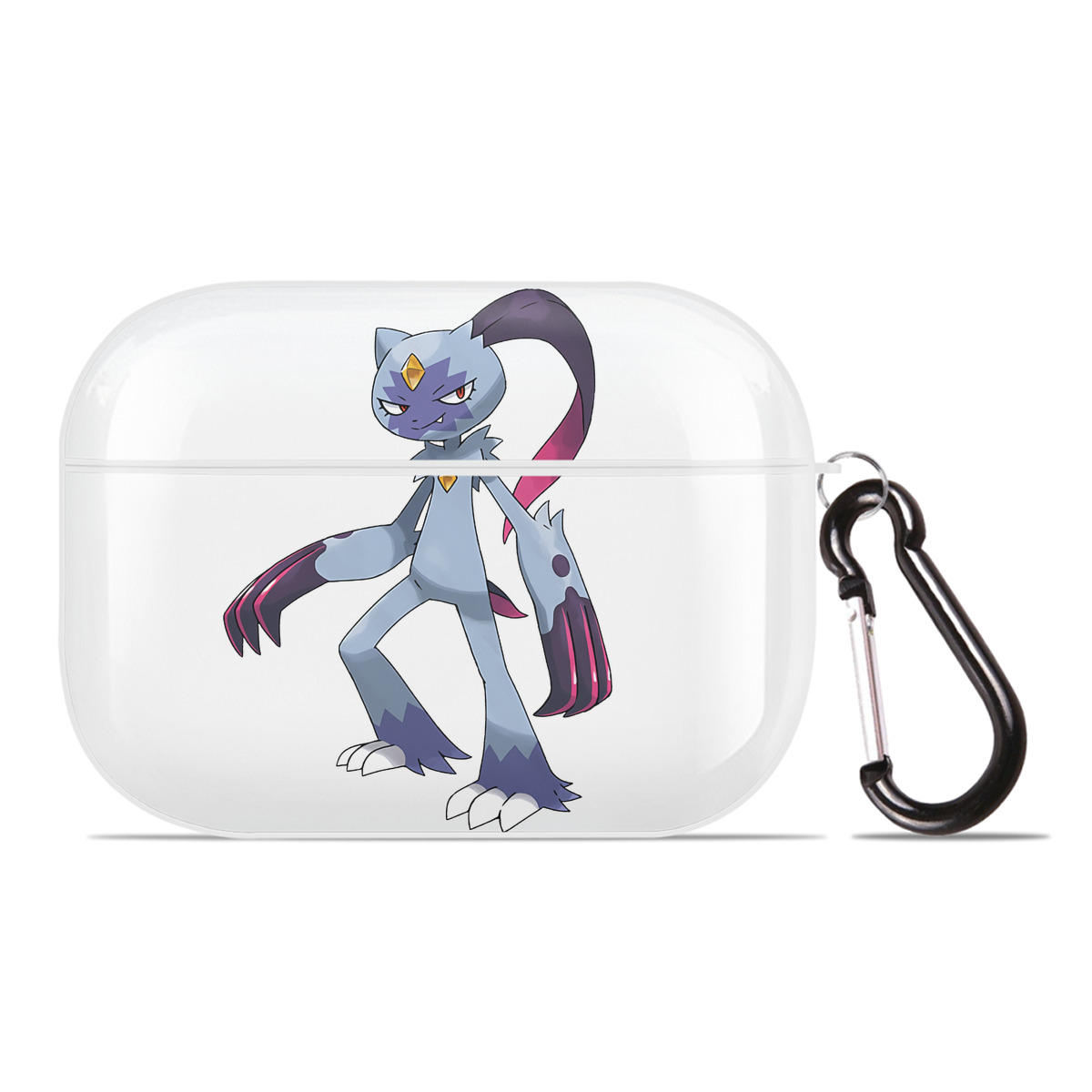 （画像用） ポケットモンスター Pokémon 【AirPods Pro用】ハードシェル保護ケース 耐衝撃・防指紋・カラビナ付き商品仕様