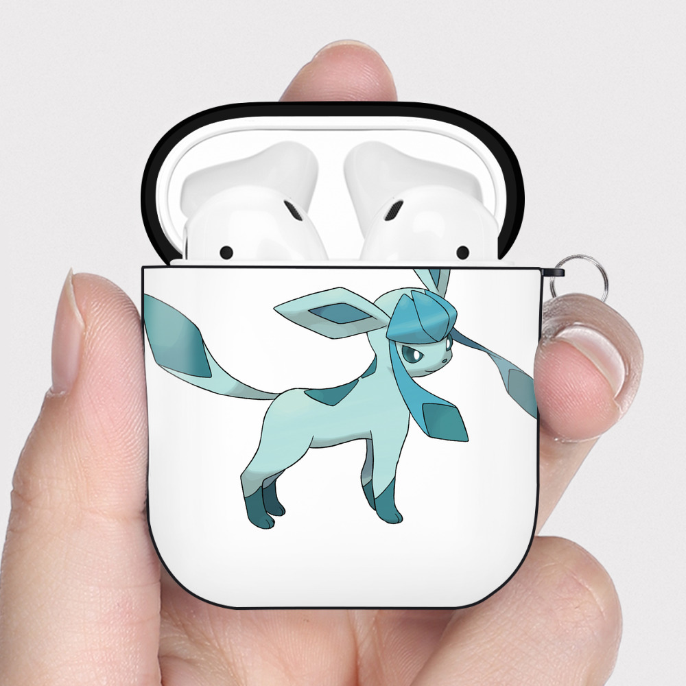 （画像用） ポケットモンスター Pokémon AirPods 第2世代保護ケース ハードシェル ブラック 耐衝撃・防指紋・カラビナ付き