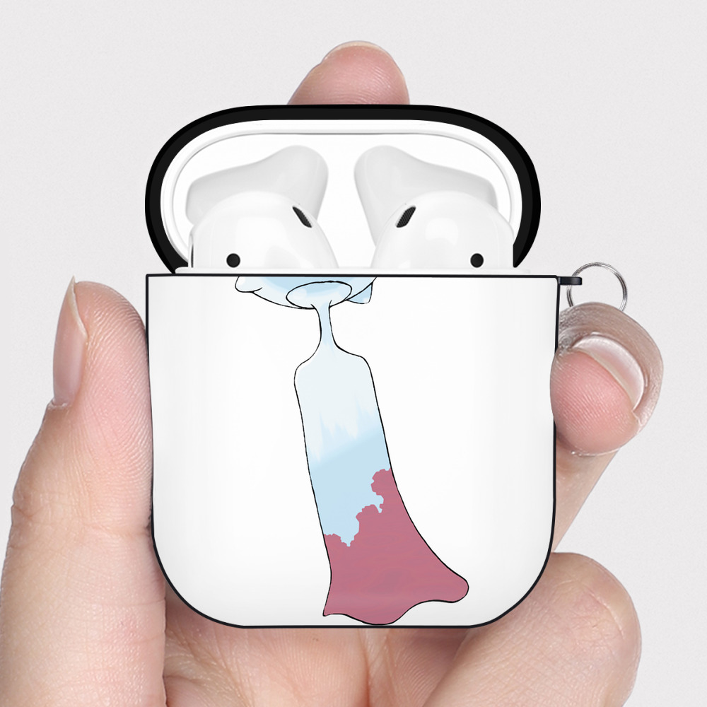 （画像用） ポケットモンスター Pokémon AirPods 第2世代保護ケース ハードシェル ブラック 耐衝撃・防指紋・カラビナ付き