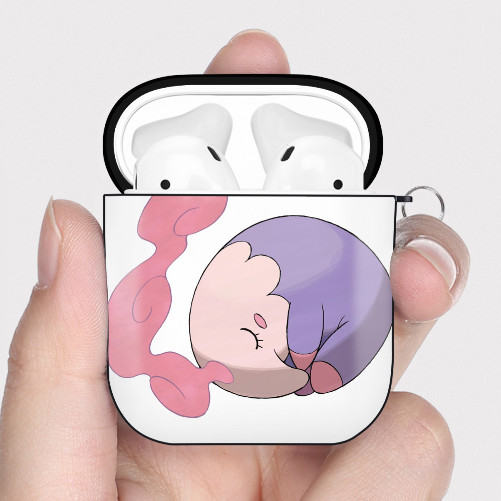 （画像用） ポケットモンスター Pokémon AirPods 第2世代保護ケース ハードシェル ブラック 耐衝撃・防指紋・カラビナ付き