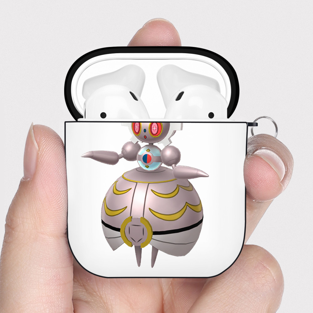 （画像用） ポケットモンスター Pokémon AirPods 第2世代保護ケース ハードシェル ブラック 耐衝撃・防指紋・カラビナ付き