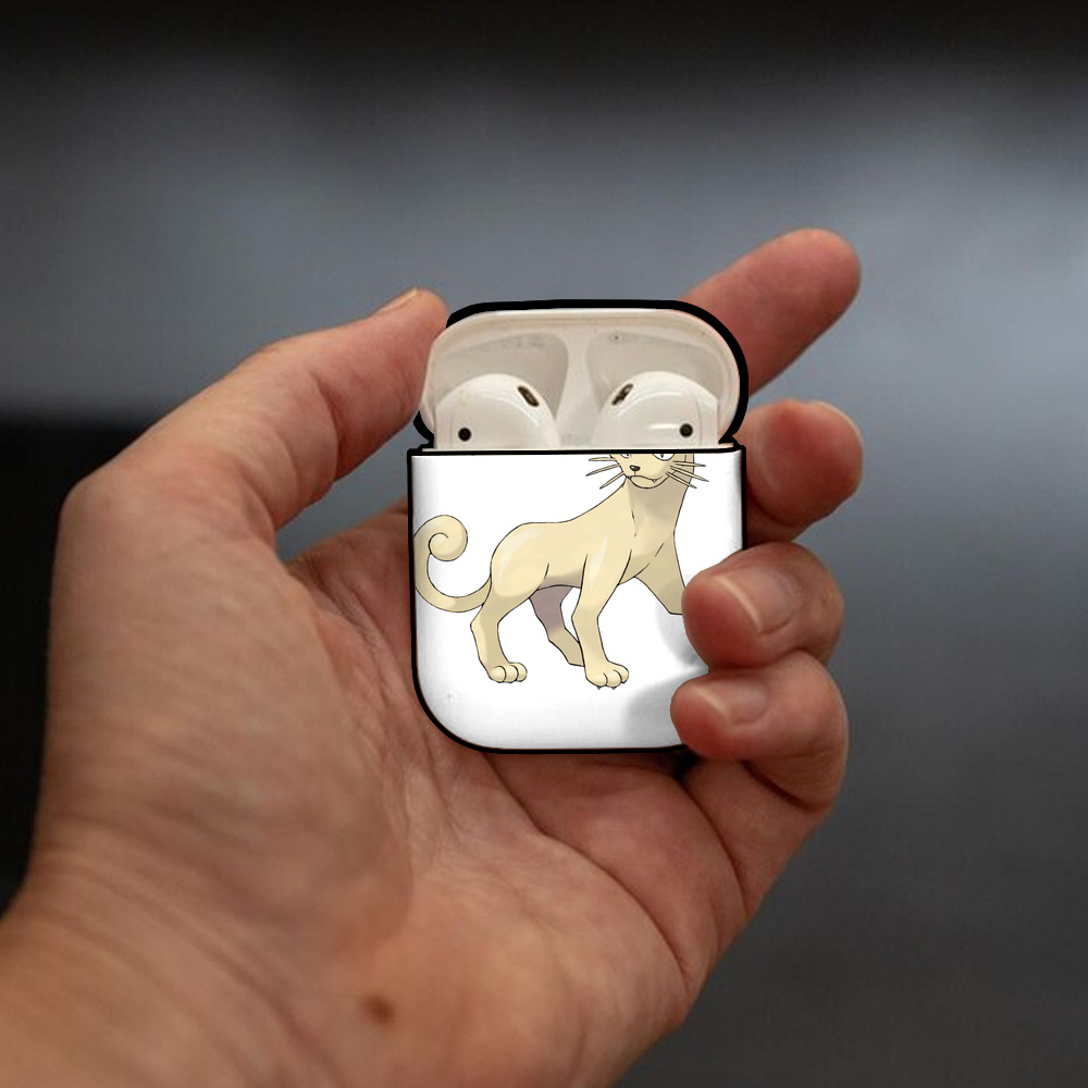 ポケットモンスター Pokémon AirPods 第2世代保護ケース ハードシェル ブラック 耐衝撃・防指紋・カラビナ付き