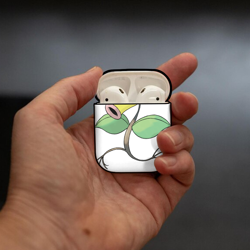 ポケットモンスター Pokémon AirPods 第2世代保護ケース ハードシェル ブラック 耐衝撃・防指紋・カラビナ付き