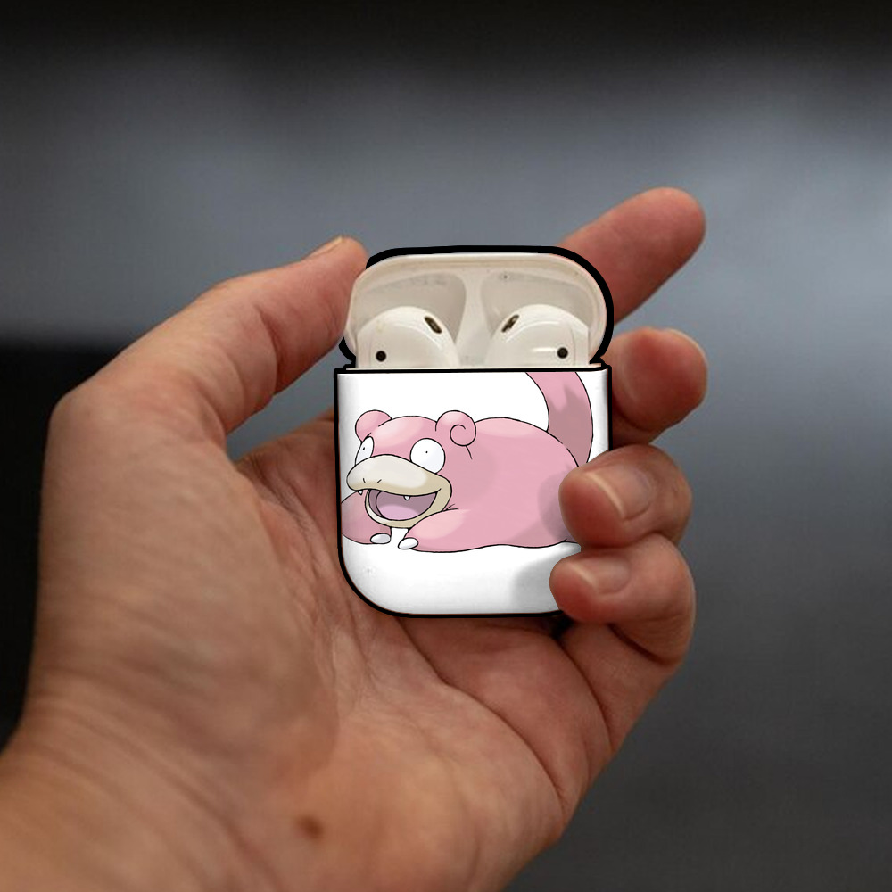 ポケットモンスター Pokémon AirPods 第2世代保護ケース ハードシェル ブラック 耐衝撃・防指紋・カラビナ付き
